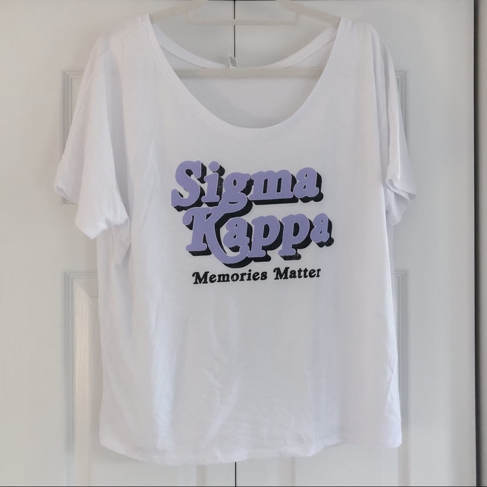 Sigma Kappa Memories Matter Shirt